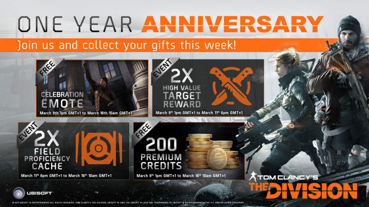 The Division's anniversary celebrations continue